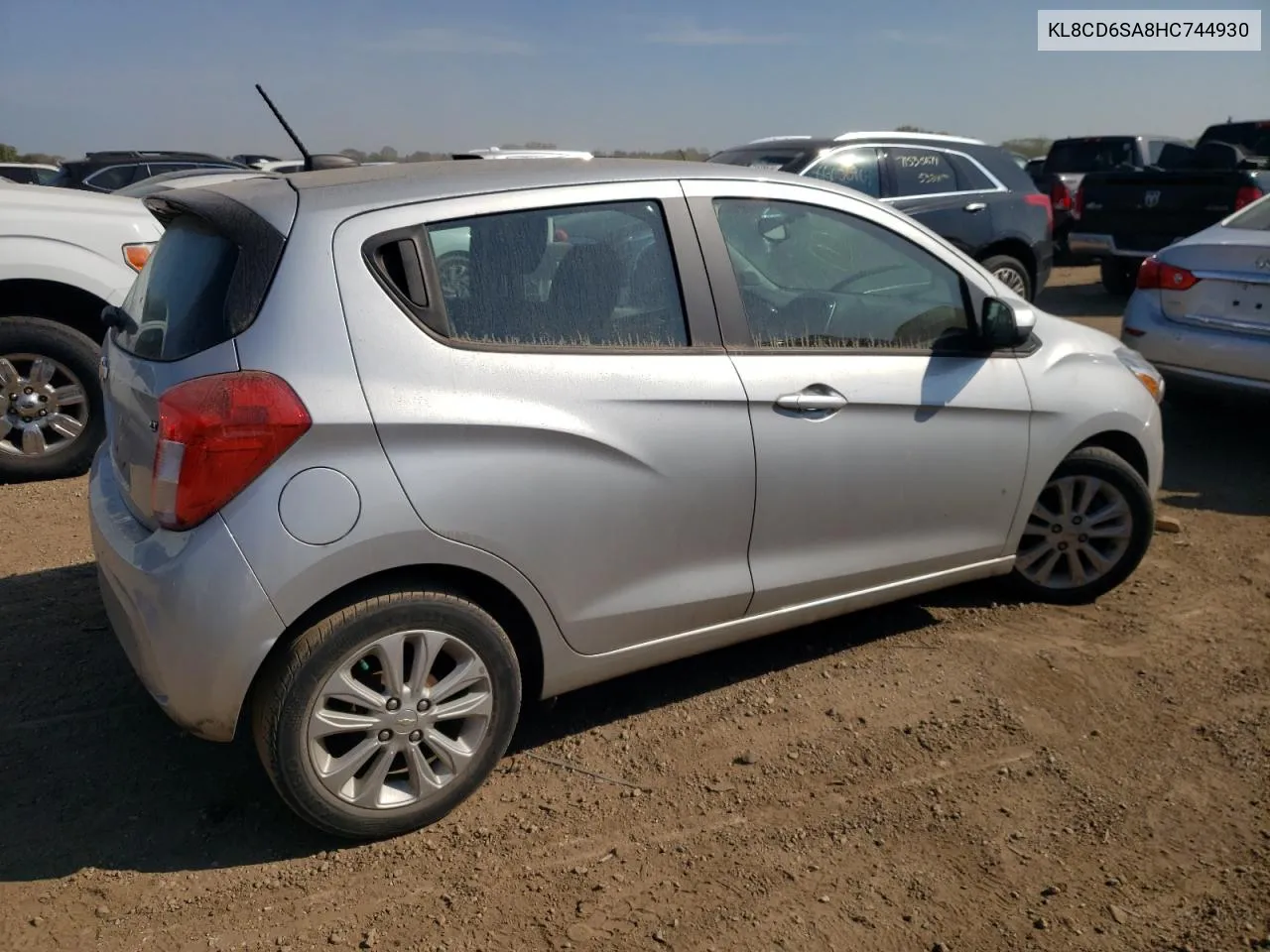 2017 Chevrolet Spark 1Lt VIN: KL8CD6SA8HC744930 Lot: 68984634