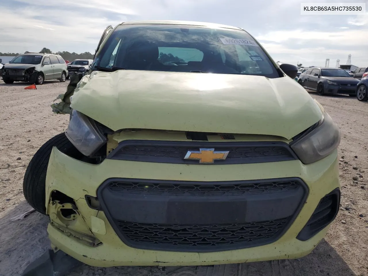 KL8CB6SA5HC735530 2017 Chevrolet Spark Ls