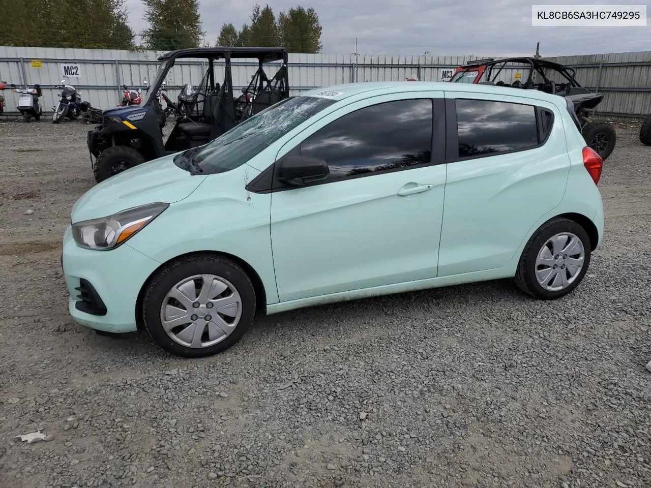 KL8CB6SA3HC749295 2017 Chevrolet Spark Ls