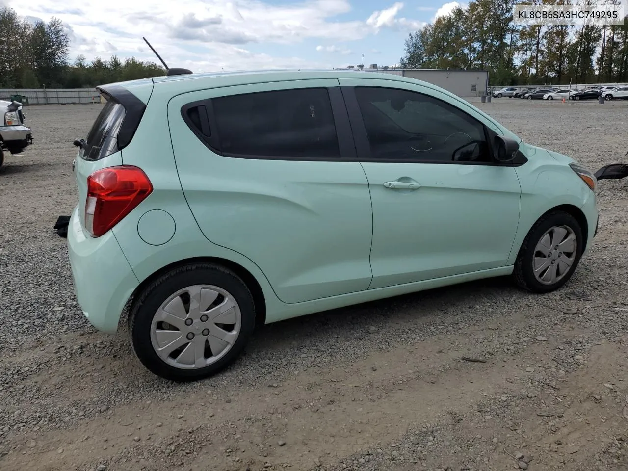 2017 Chevrolet Spark Ls VIN: KL8CB6SA3HC749295 Lot: 69537034