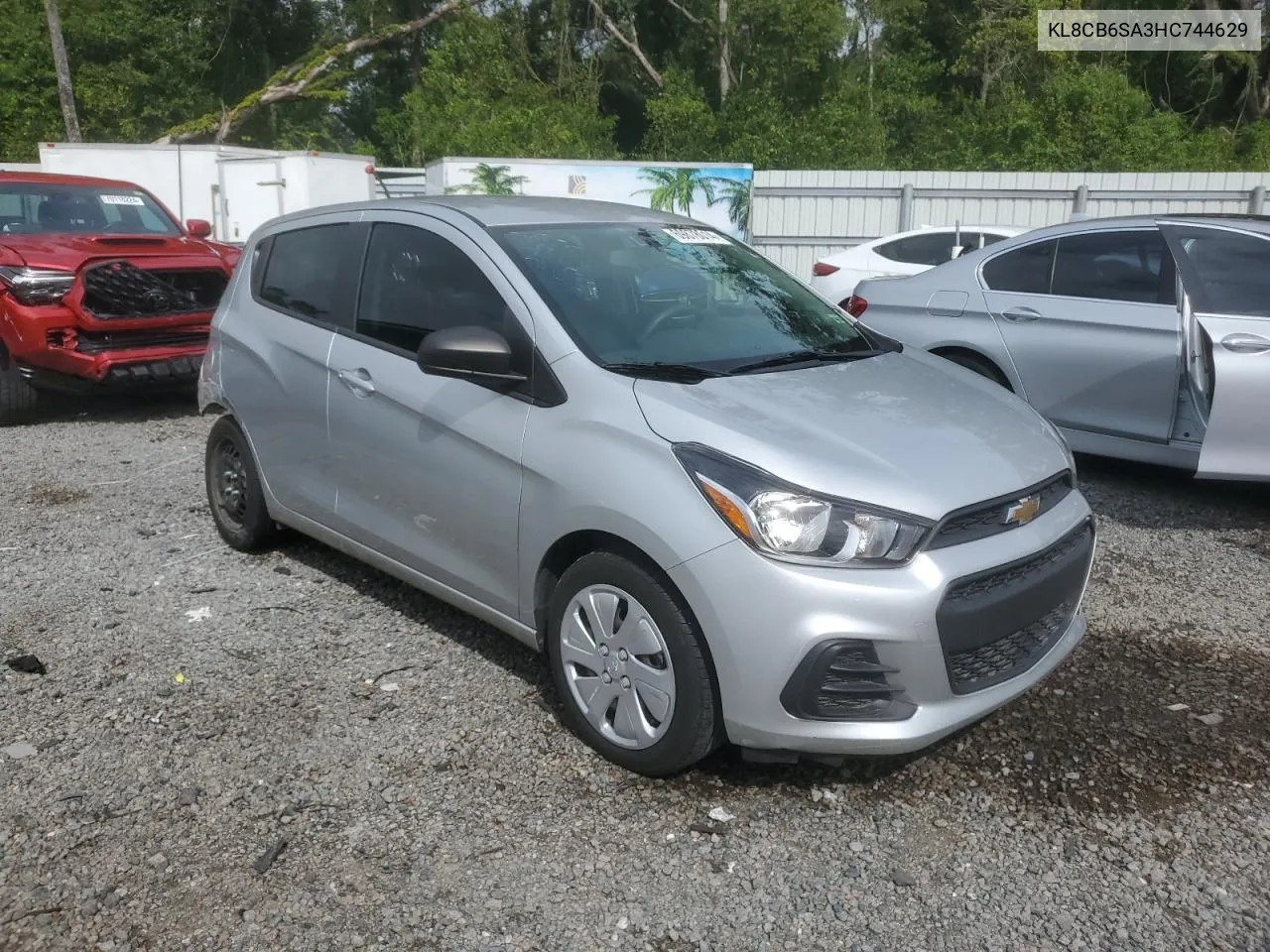 2017 Chevrolet Spark Ls VIN: KL8CB6SA3HC744629 Lot: 69878014