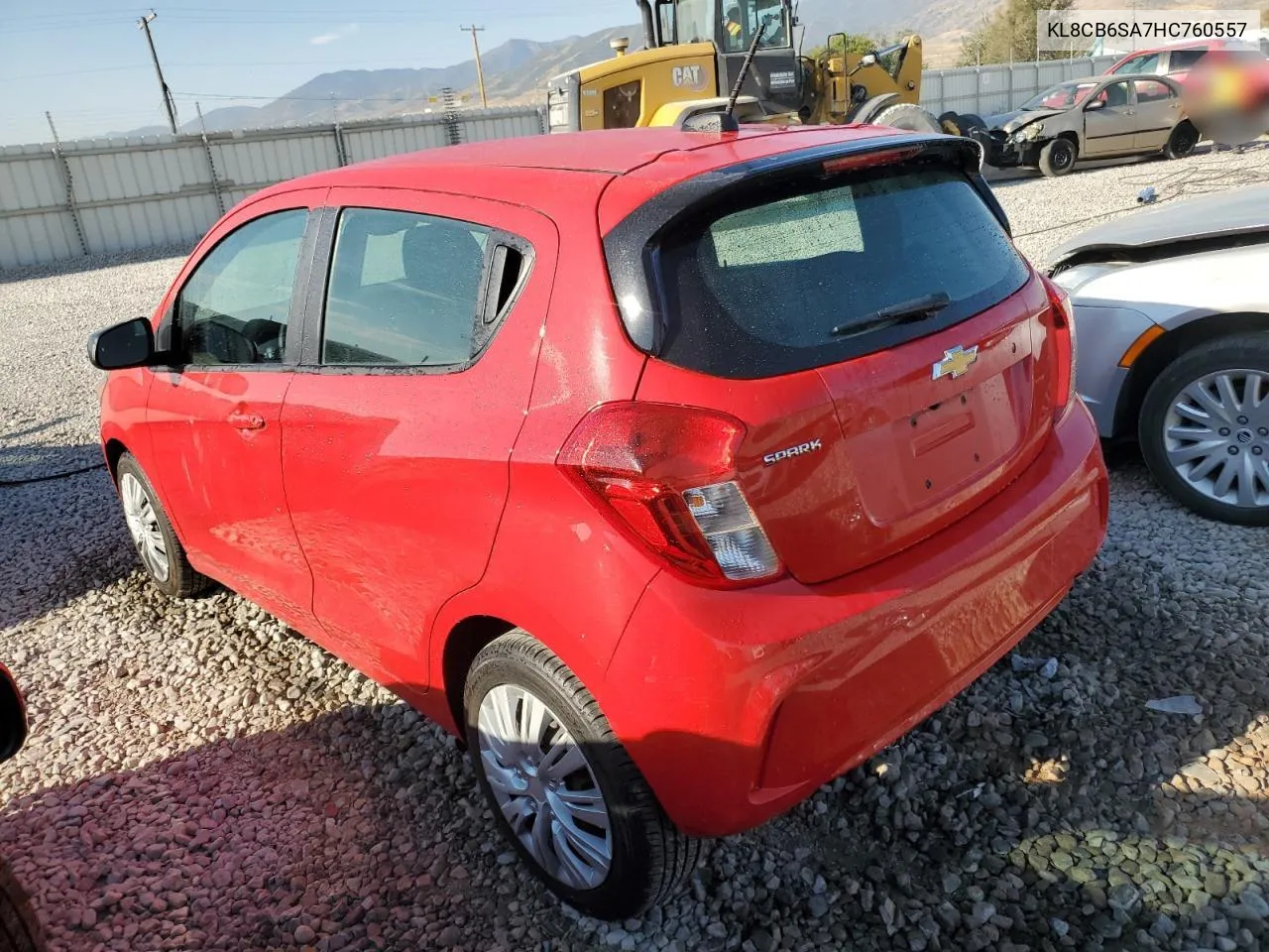 2017 Chevrolet Spark Ls VIN: KL8CB6SA7HC760557 Lot: 70240454