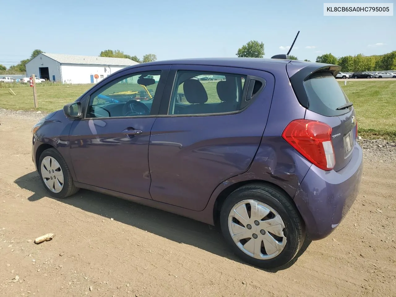 2017 Chevrolet Spark Ls VIN: KL8CB6SA0HC795005 Lot: 70255534