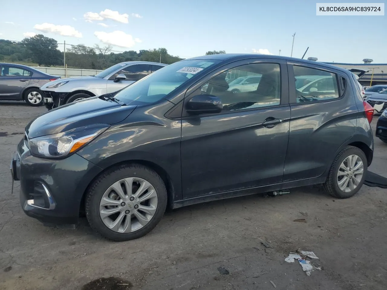 2017 Chevrolet Spark 1Lt VIN: KL8CD6SA9HC839724 Lot: 70293004