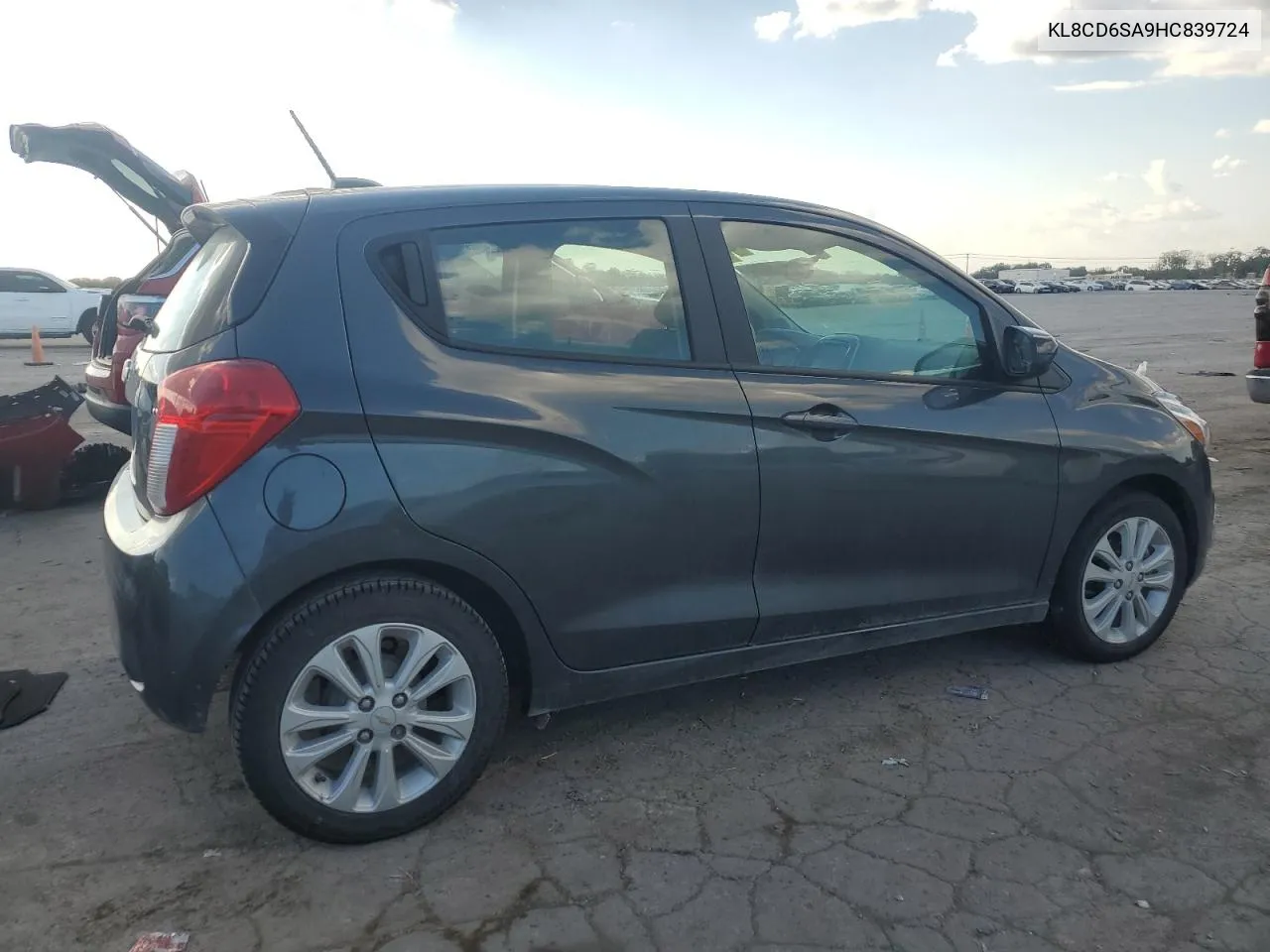 2017 Chevrolet Spark 1Lt VIN: KL8CD6SA9HC839724 Lot: 70293004