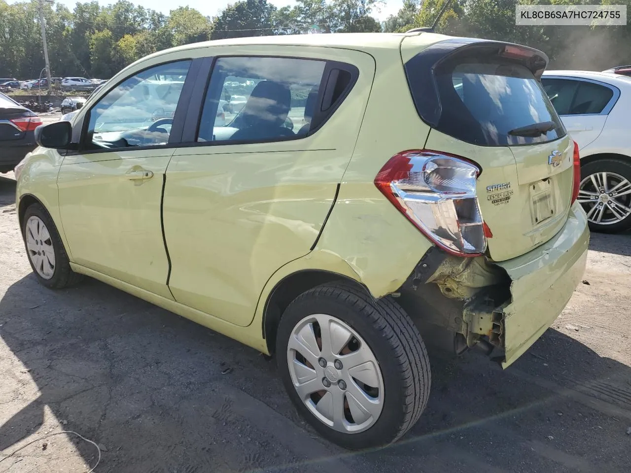 2017 Chevrolet Spark Ls VIN: KL8CB6SA7HC724755 Lot: 70301314