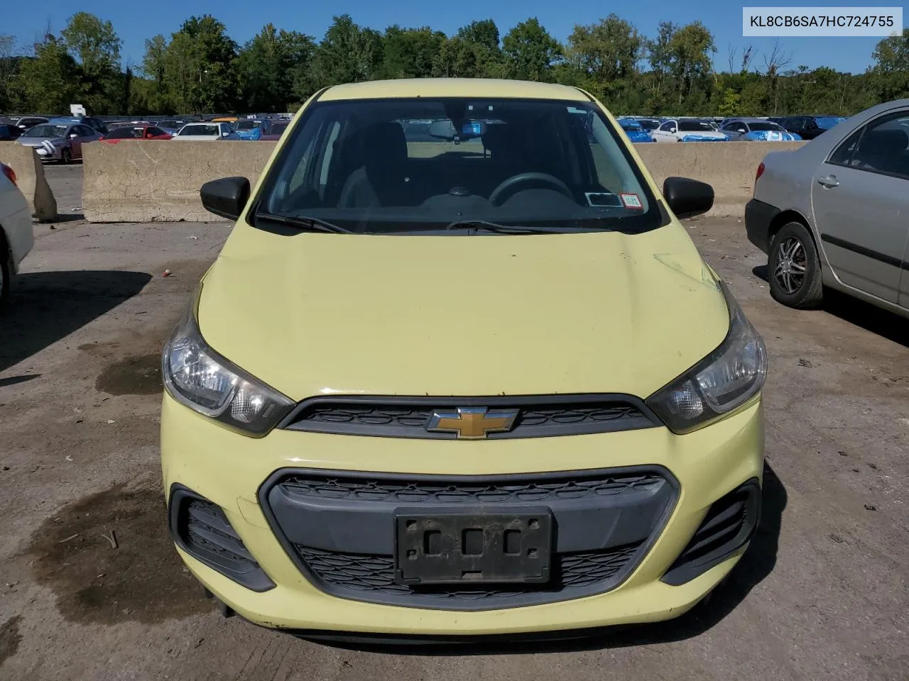 2017 Chevrolet Spark Ls VIN: KL8CB6SA7HC724755 Lot: 70301314