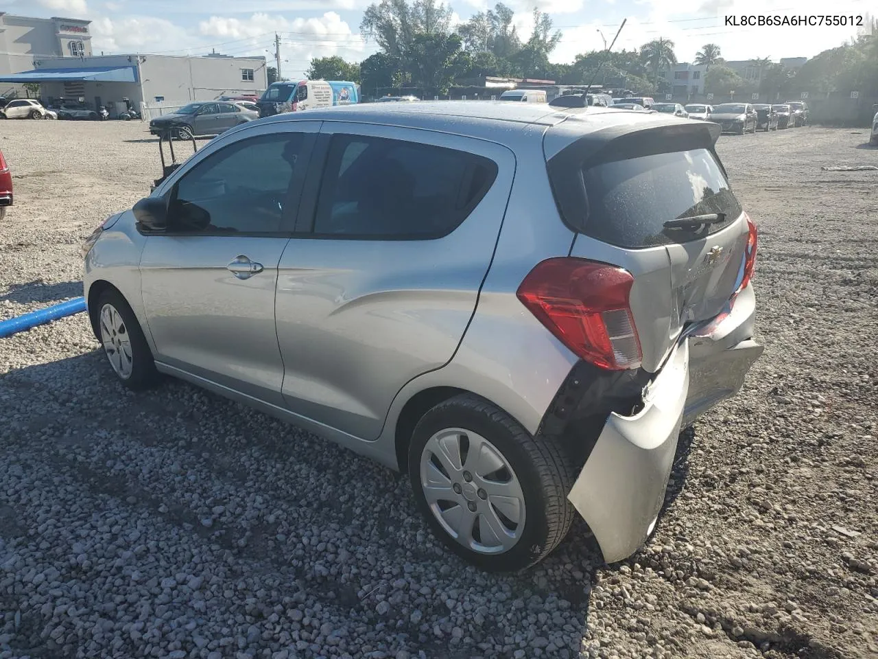 2017 Chevrolet Spark Ls VIN: KL8CB6SA6HC755012 Lot: 70766994