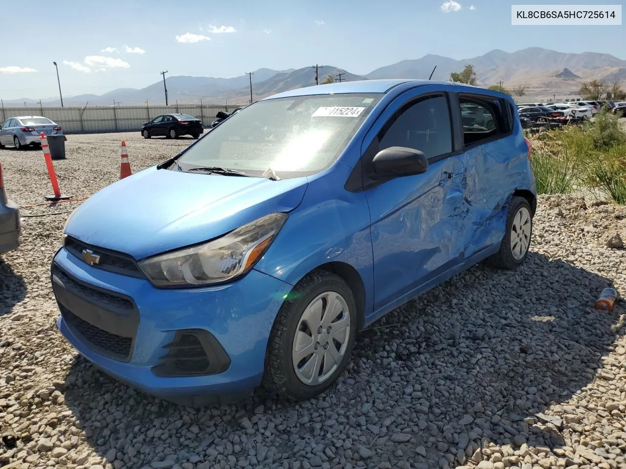 KL8CB6SA5HC725614 2017 Chevrolet Spark Ls