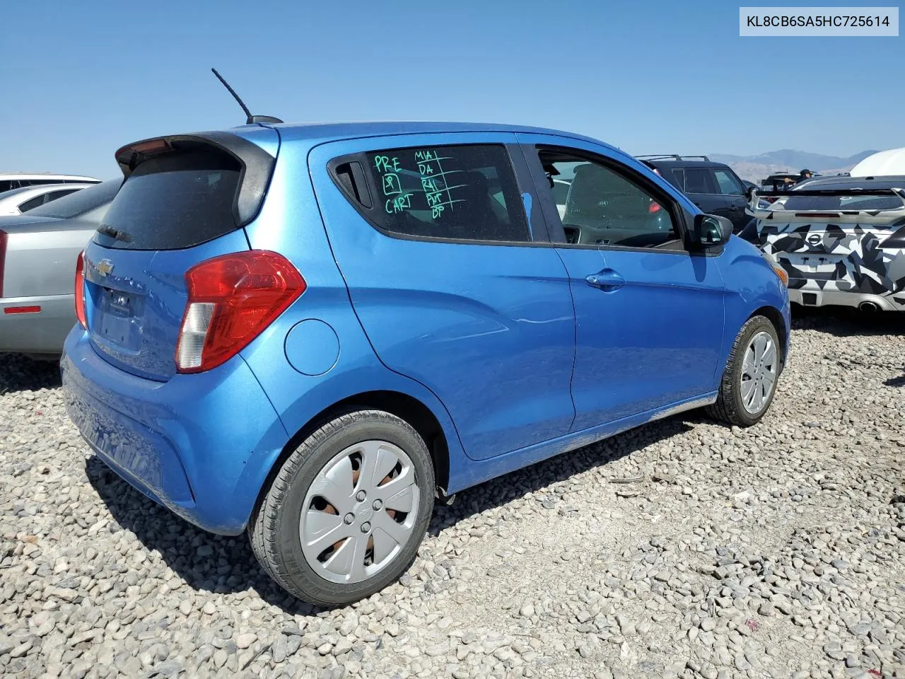 KL8CB6SA5HC725614 2017 Chevrolet Spark Ls