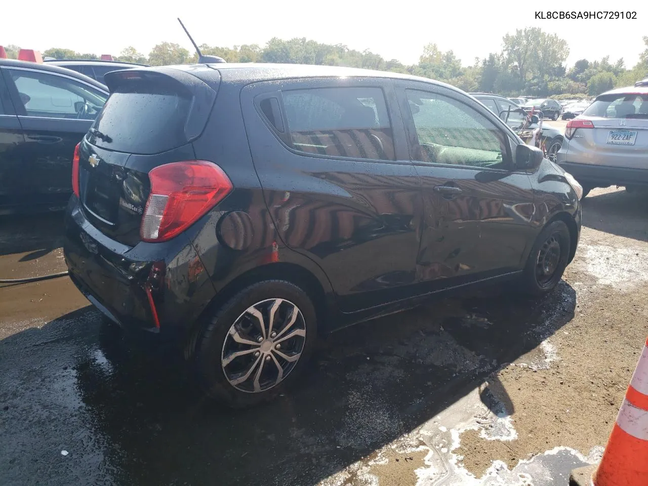 2017 Chevrolet Spark Ls VIN: KL8CB6SA9HC729102 Lot: 71196424