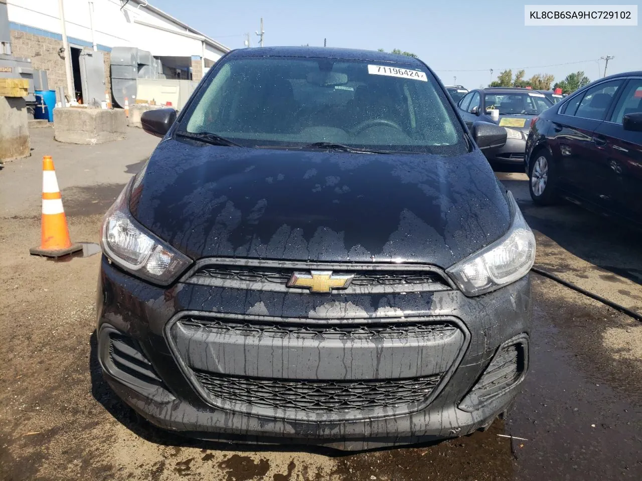 2017 Chevrolet Spark Ls VIN: KL8CB6SA9HC729102 Lot: 71196424