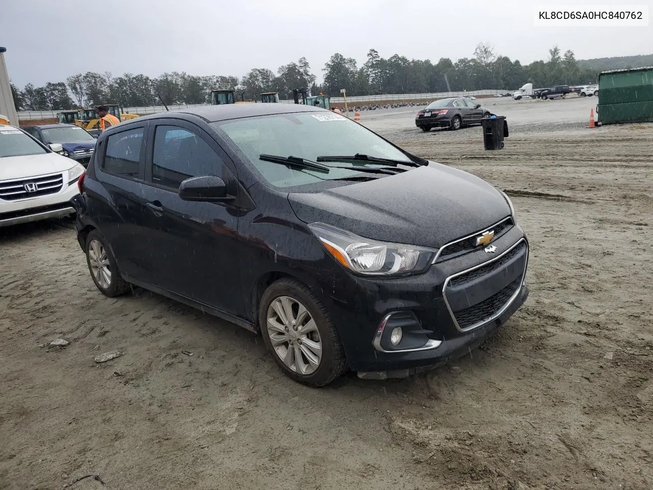 2017 Chevrolet Spark 1Lt VIN: KL8CD6SA0HC840762 Lot: 71276714