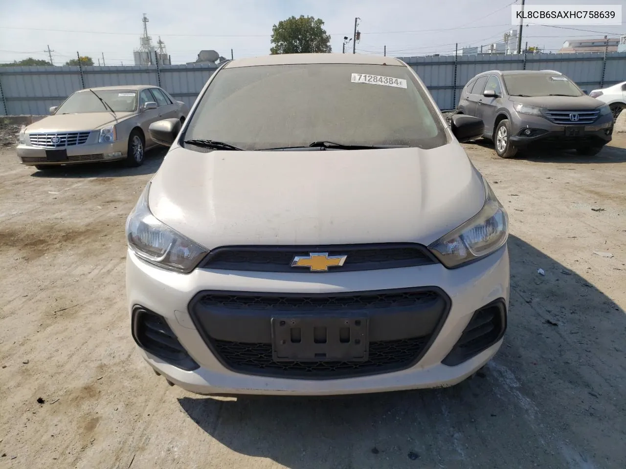 KL8CB6SAXHC758639 2017 Chevrolet Spark Ls