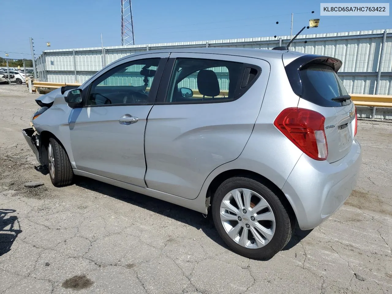 2017 Chevrolet Spark 1Lt VIN: KL8CD6SA7HC763422 Lot: 71497724