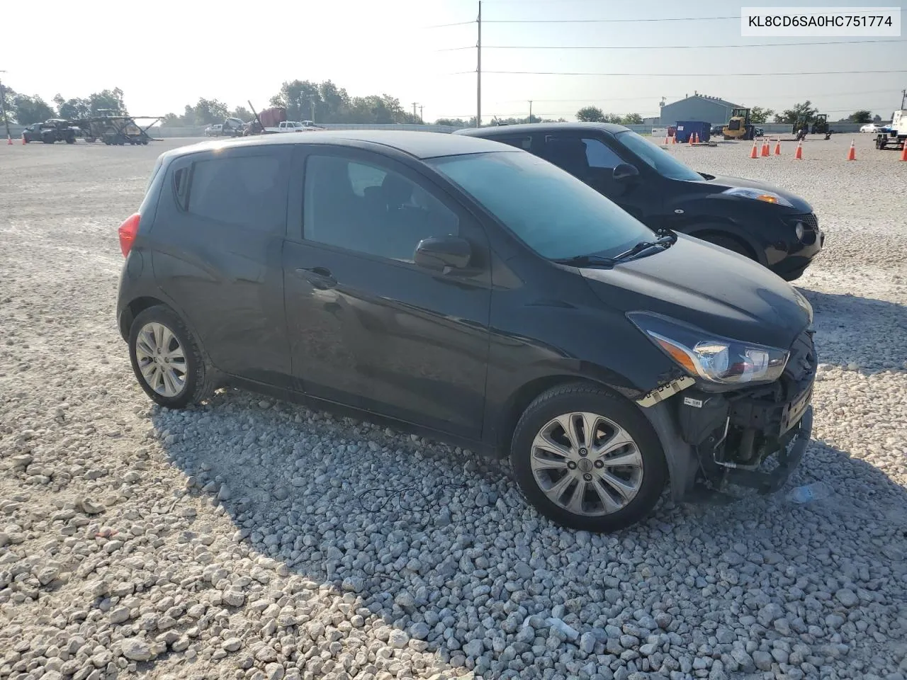 2017 Chevrolet Spark 1Lt VIN: KL8CD6SA0HC751774 Lot: 71537084