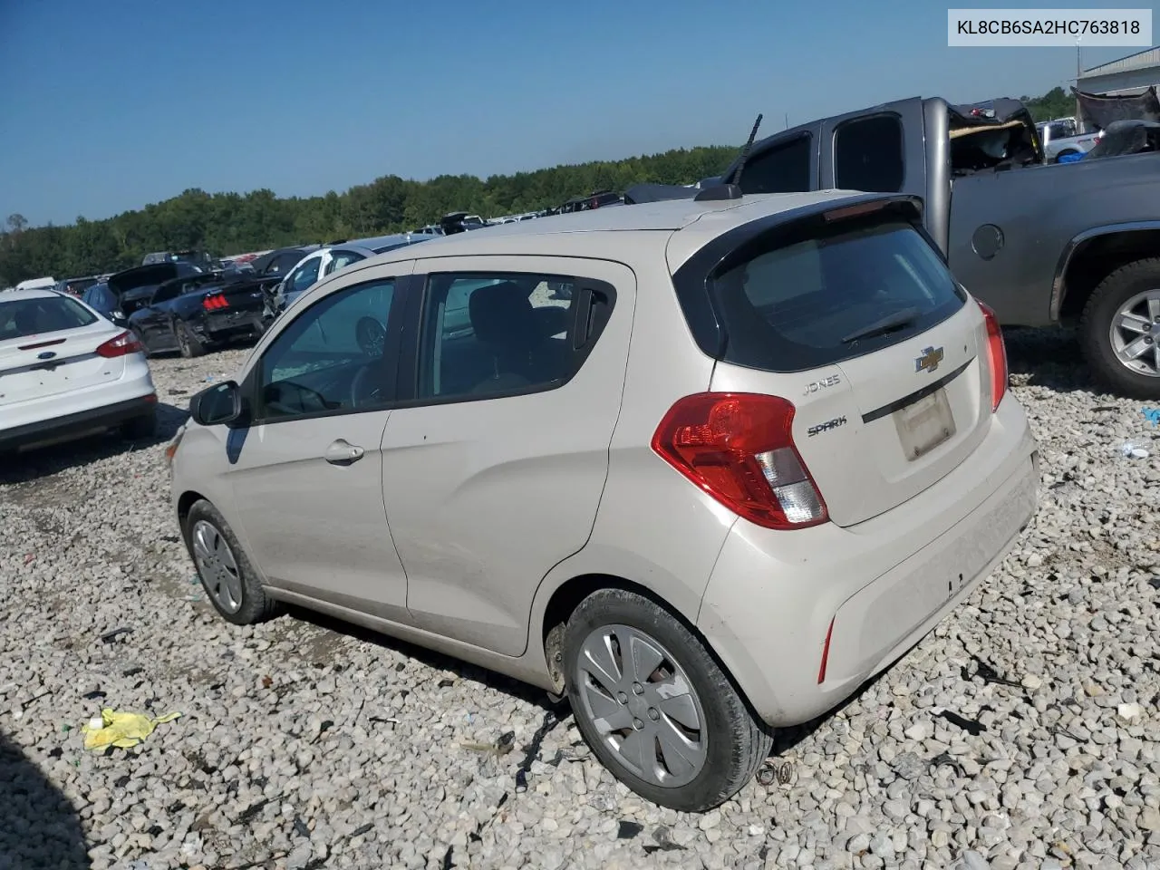 2017 Chevrolet Spark Ls VIN: KL8CB6SA2HC763818 Lot: 71665144