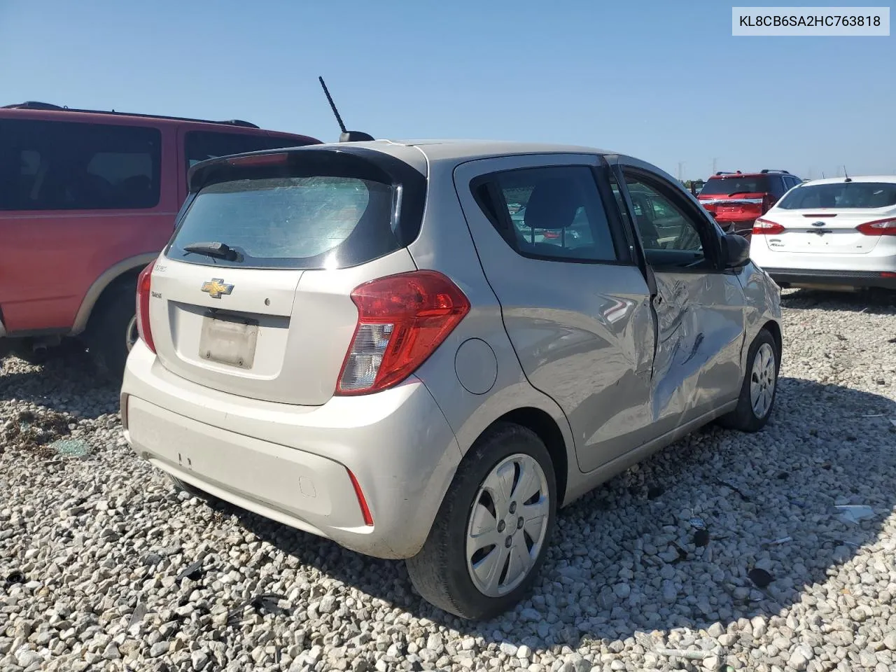 2017 Chevrolet Spark Ls VIN: KL8CB6SA2HC763818 Lot: 71665144