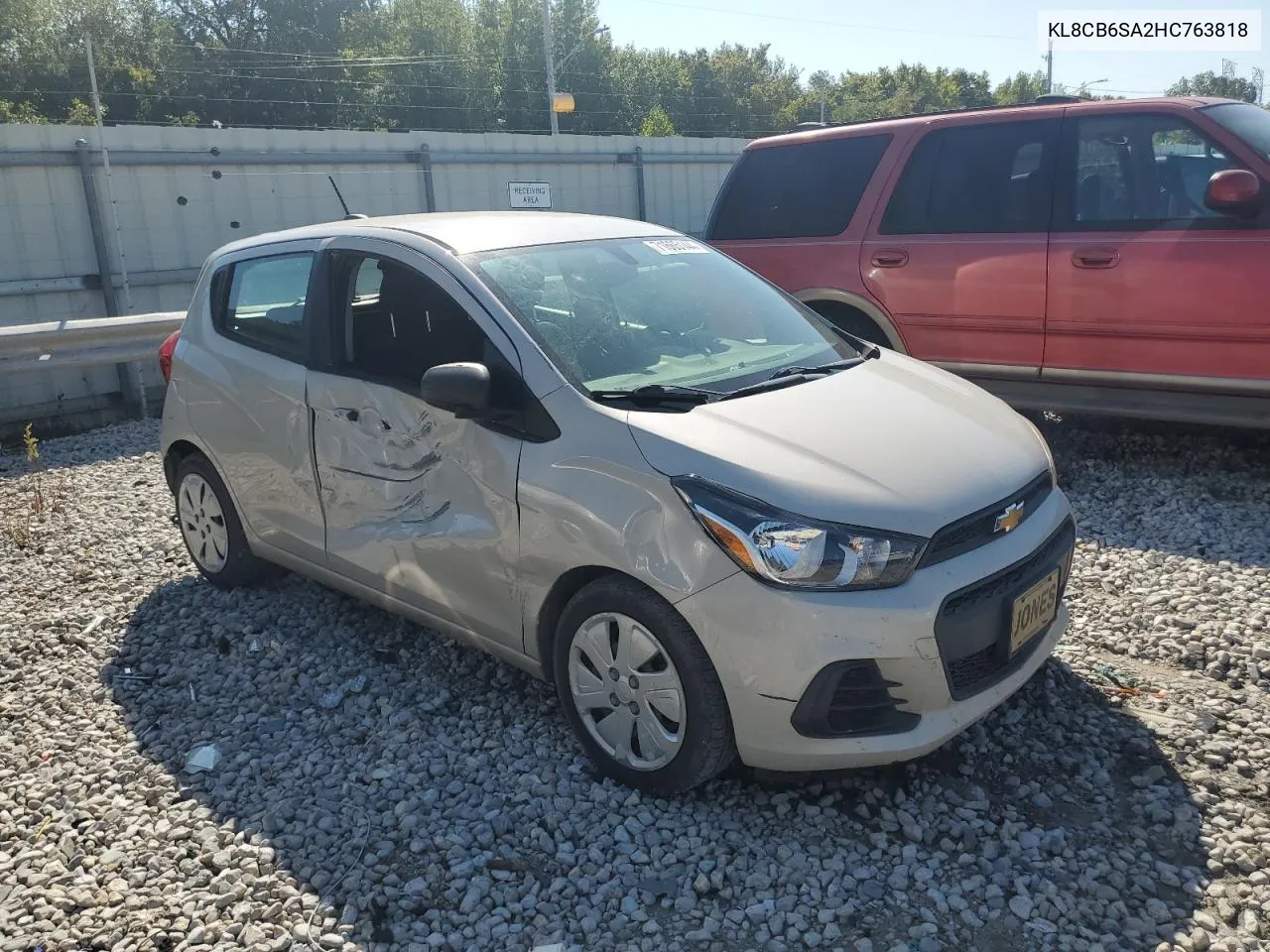 2017 Chevrolet Spark Ls VIN: KL8CB6SA2HC763818 Lot: 71665144