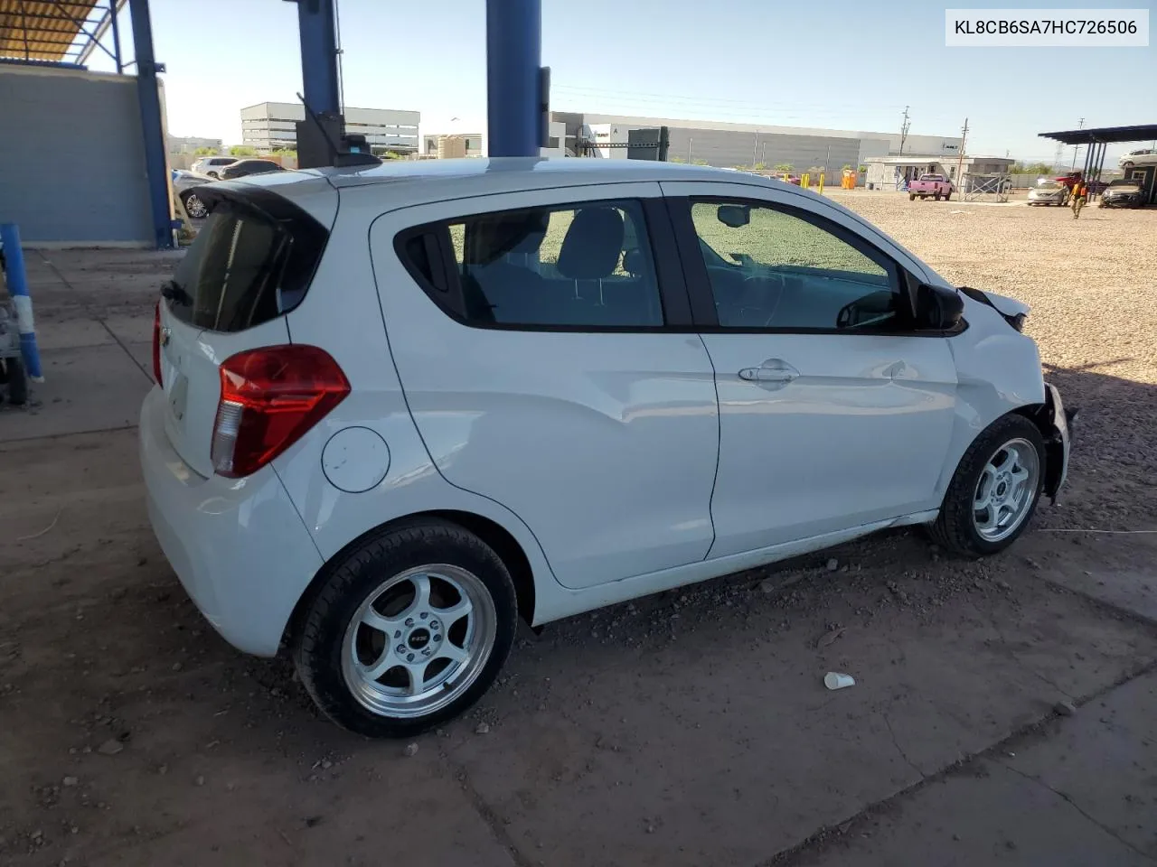 2017 Chevrolet Spark Ls VIN: KL8CB6SA7HC726506 Lot: 72064314