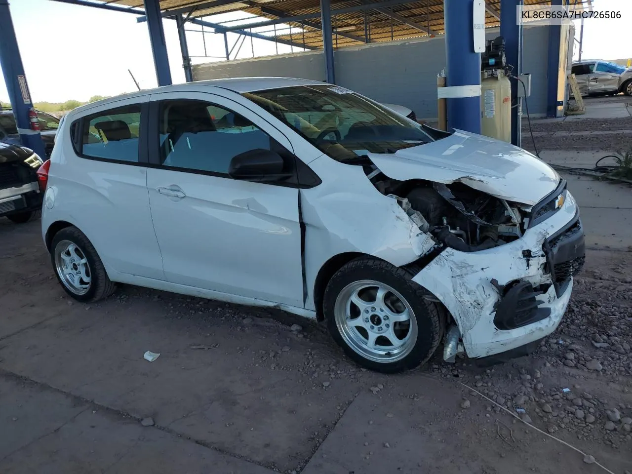 2017 Chevrolet Spark Ls VIN: KL8CB6SA7HC726506 Lot: 72064314