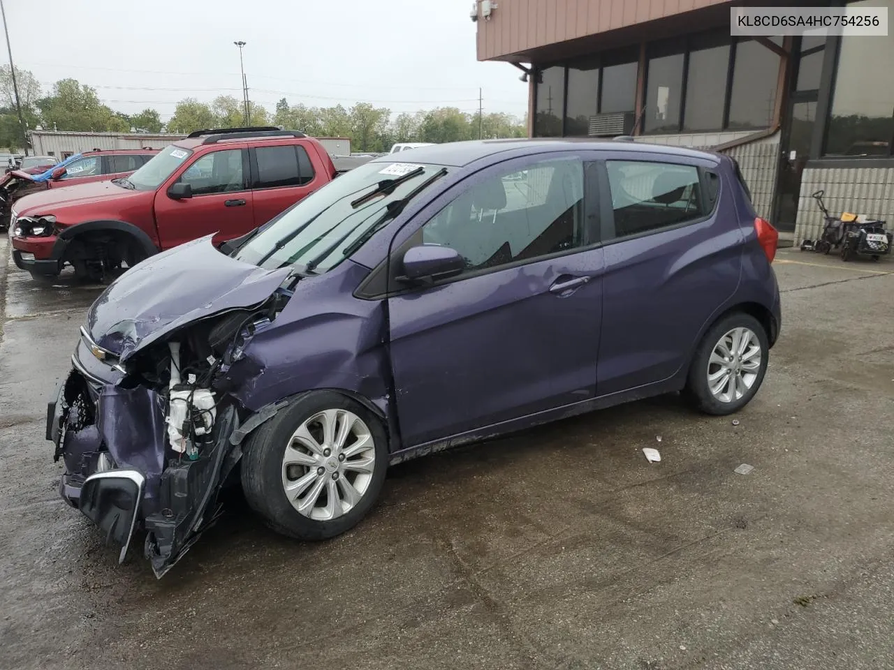 2017 Chevrolet Spark 1Lt VIN: KL8CD6SA4HC754256 Lot: 72127934