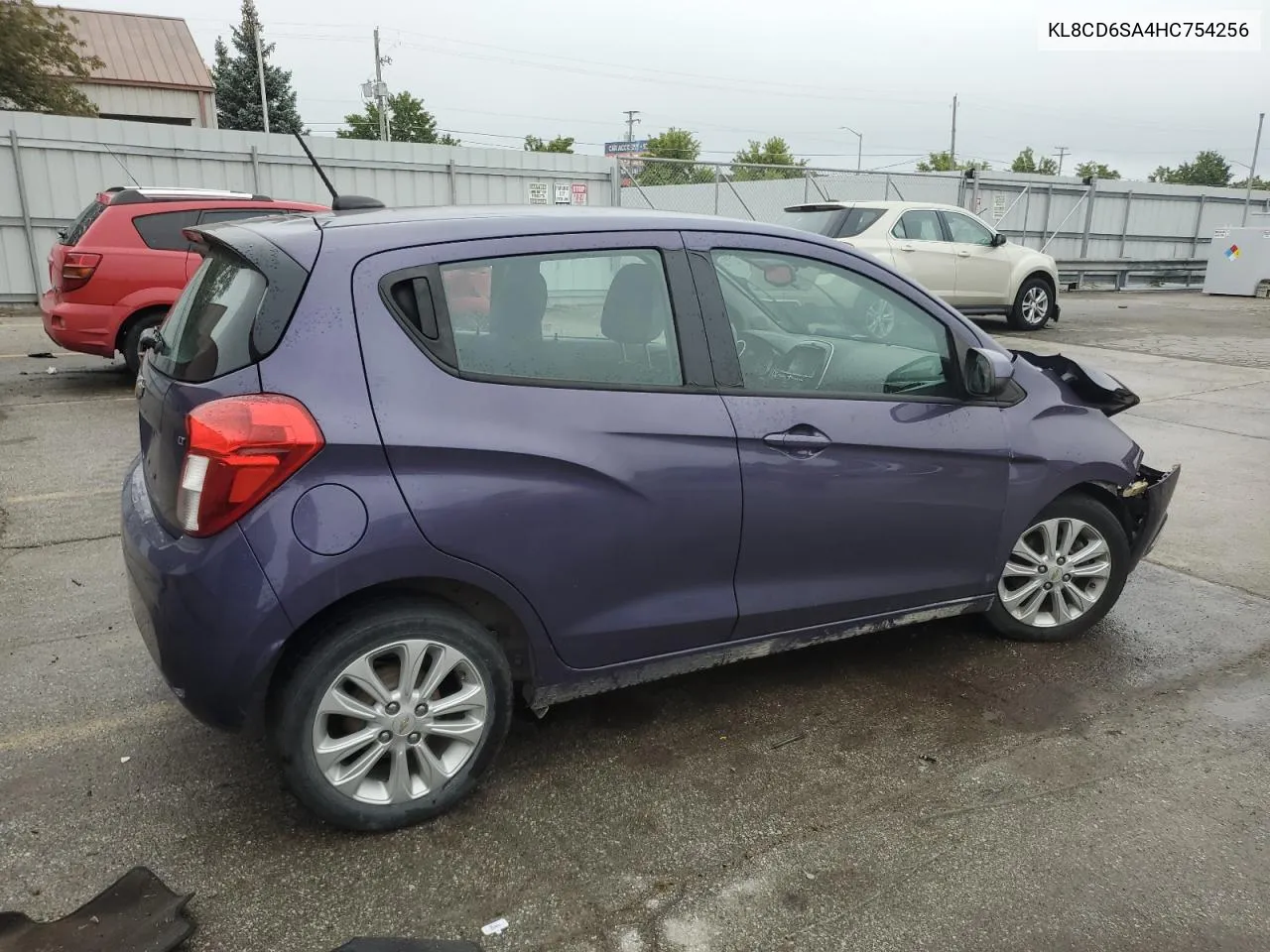 2017 Chevrolet Spark 1Lt VIN: KL8CD6SA4HC754256 Lot: 72127934