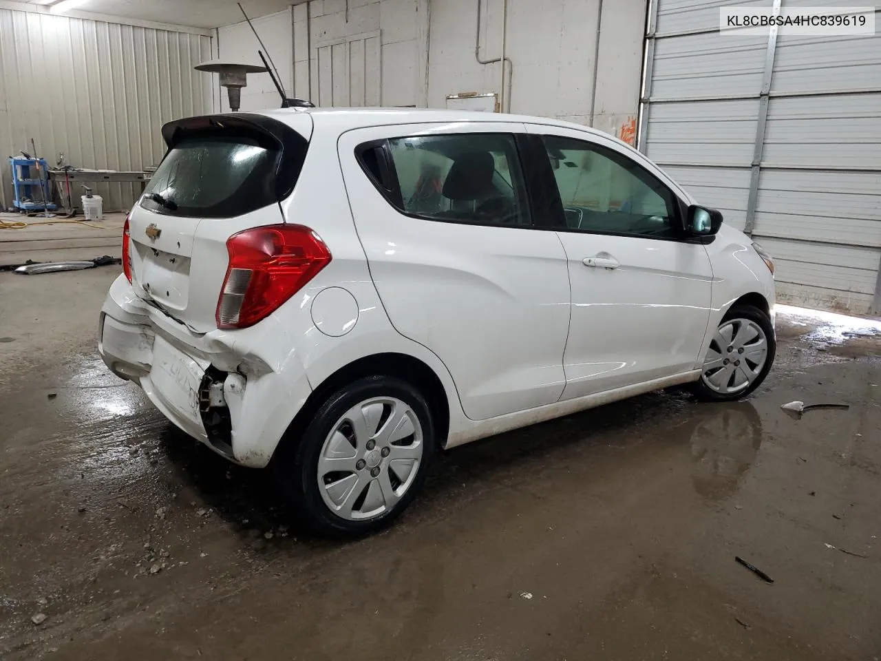 2017 Chevrolet Spark Ls VIN: KL8CB6SA4HC839619 Lot: 72917164