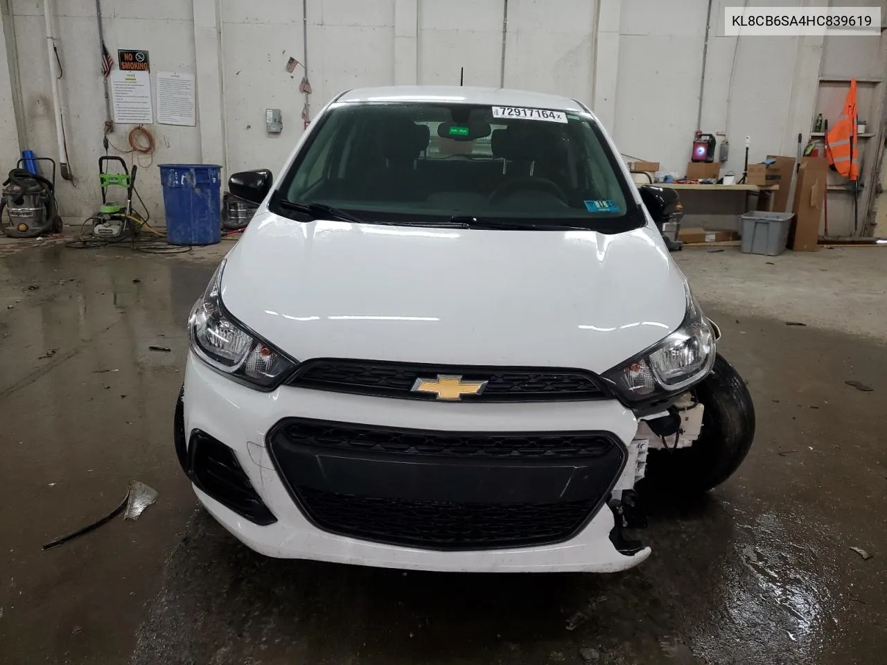 2017 Chevrolet Spark Ls VIN: KL8CB6SA4HC839619 Lot: 72917164