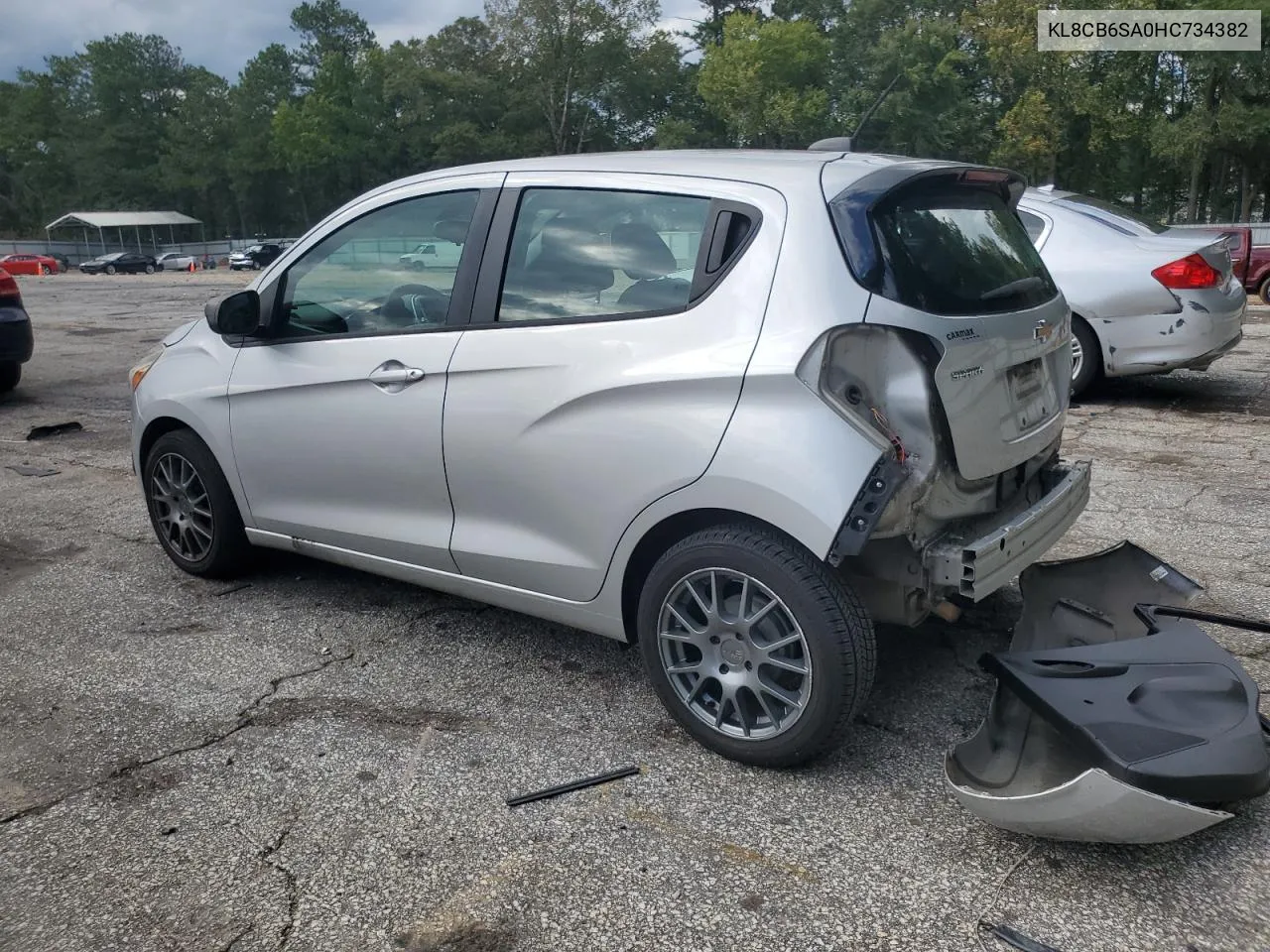 2017 Chevrolet Spark Ls VIN: KL8CB6SA0HC734382 Lot: 73383784