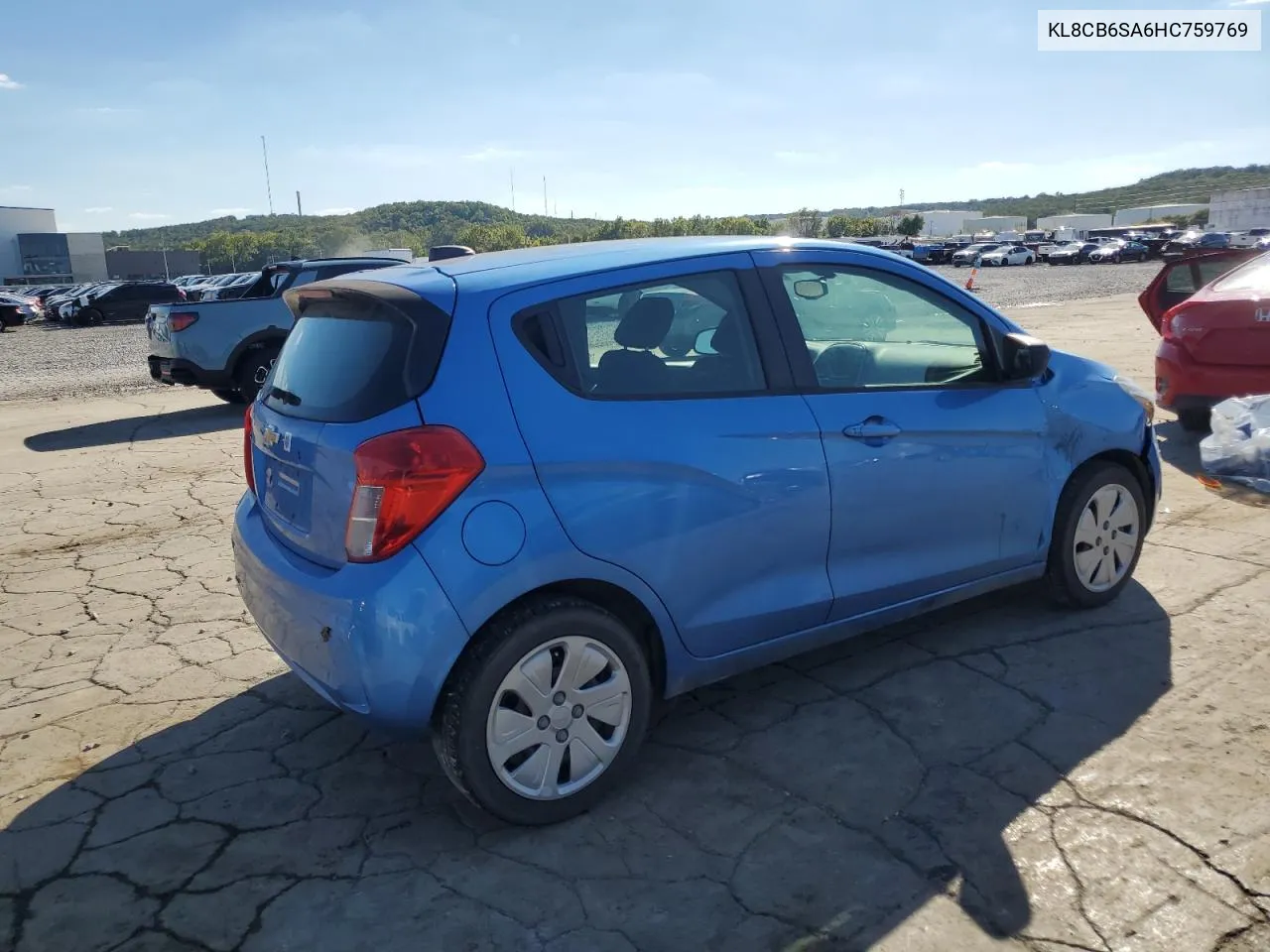 2017 Chevrolet Spark Ls VIN: KL8CB6SA6HC759769 Lot: 73411624