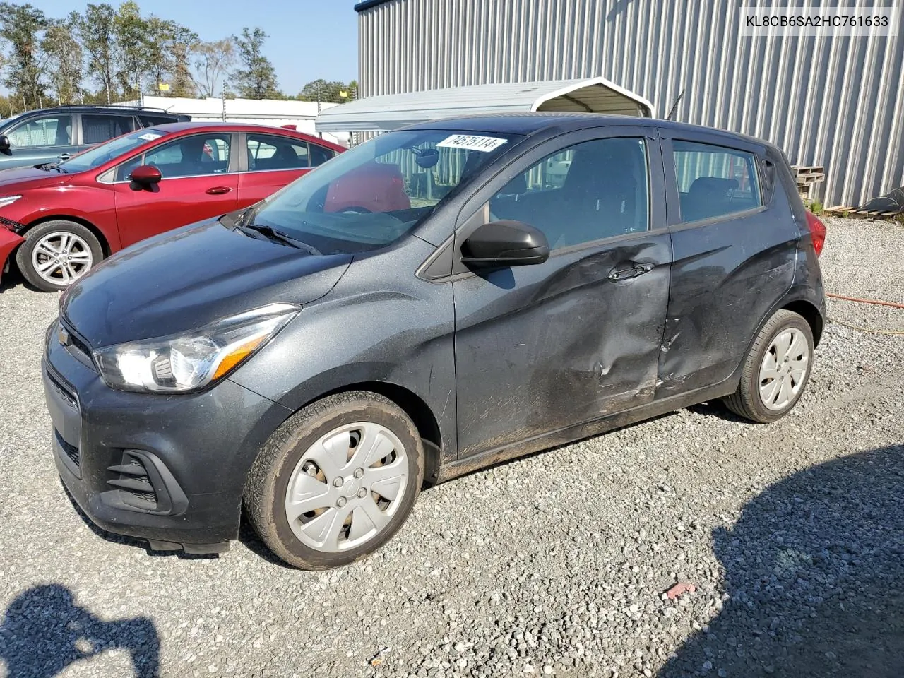 2017 Chevrolet Spark Ls VIN: KL8CB6SA2HC761633 Lot: 74575114