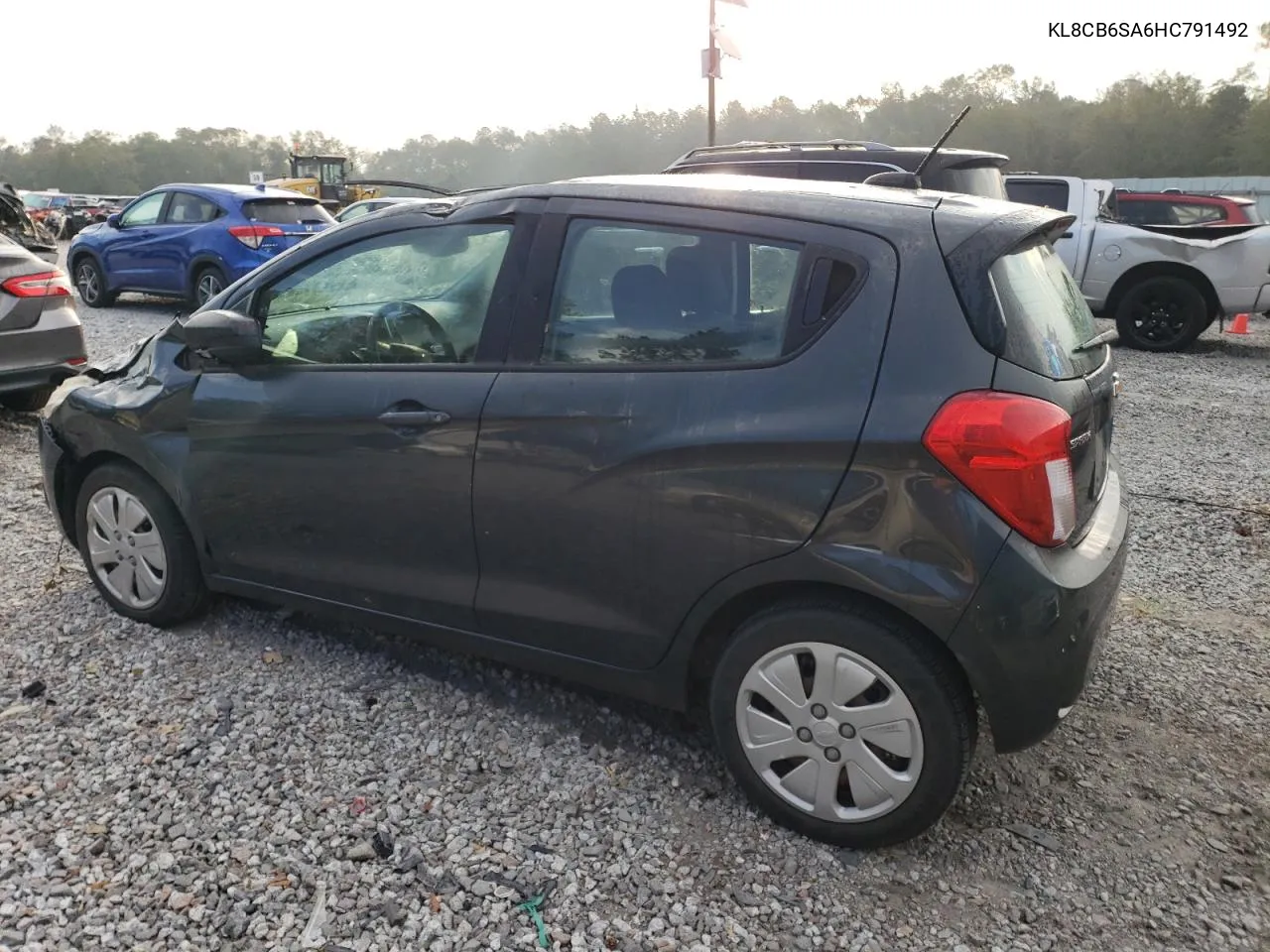 2017 Chevrolet Spark Ls VIN: KL8CB6SA6HC791492 Lot: 75050364