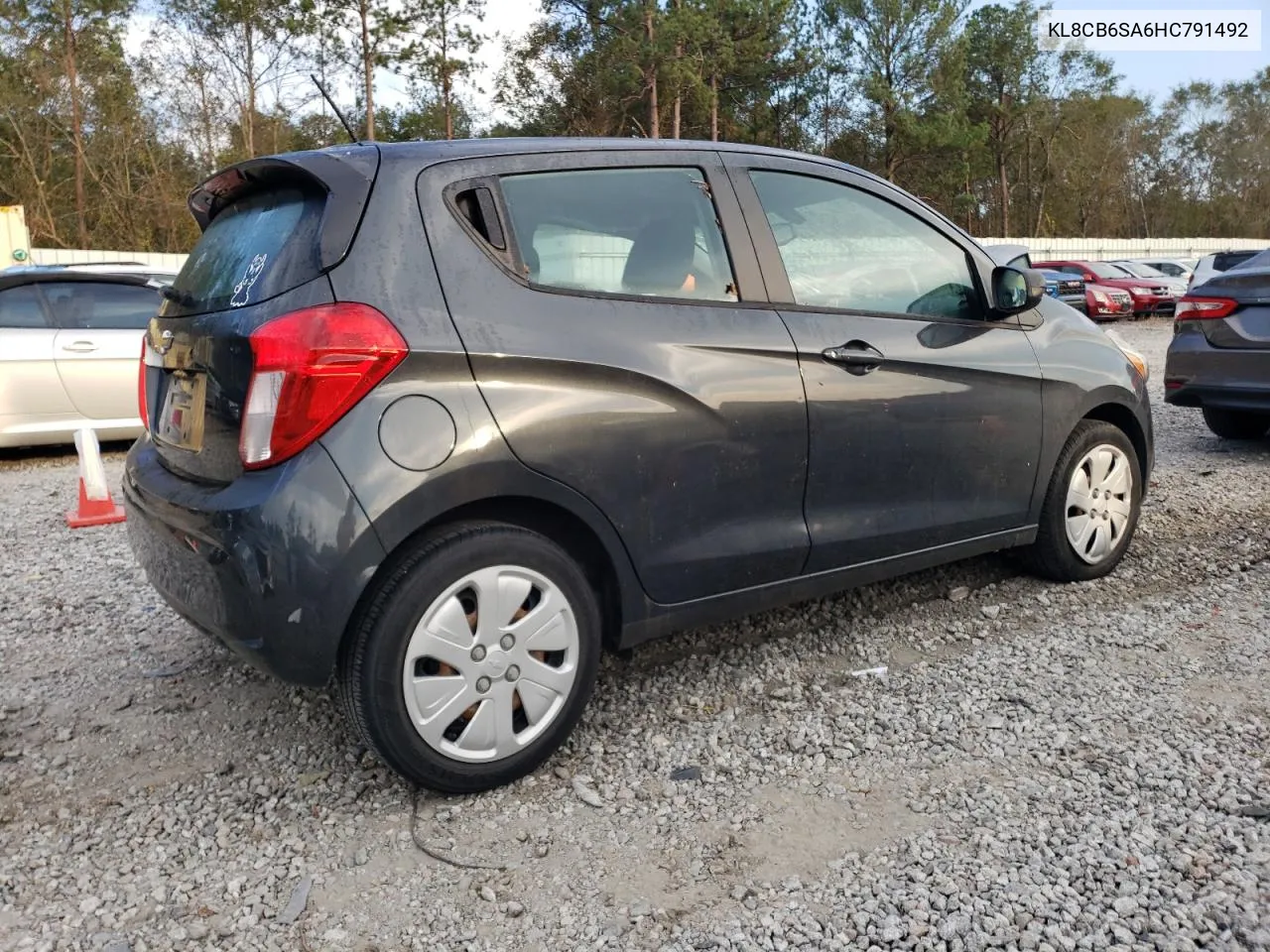 2017 Chevrolet Spark Ls VIN: KL8CB6SA6HC791492 Lot: 75050364