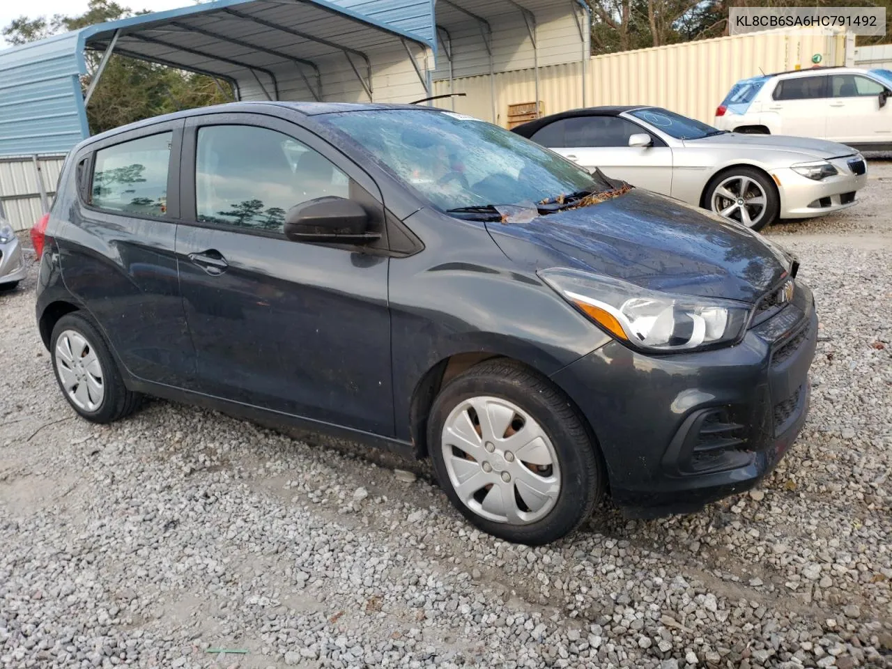 2017 Chevrolet Spark Ls VIN: KL8CB6SA6HC791492 Lot: 75050364