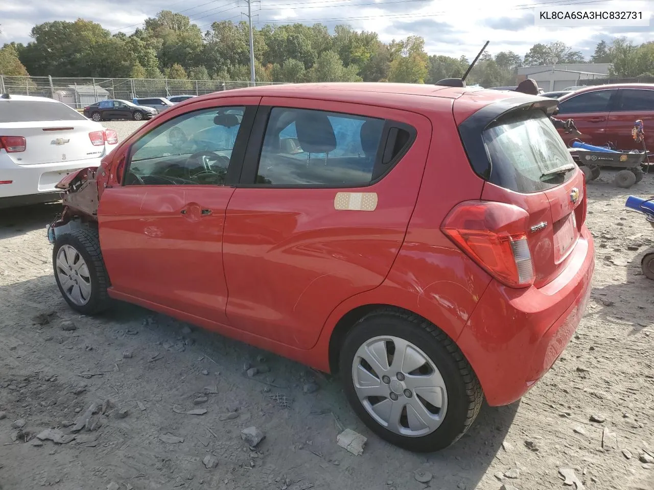 2017 Chevrolet Spark Ls VIN: KL8CA6SA3HC832731 Lot: 75330204