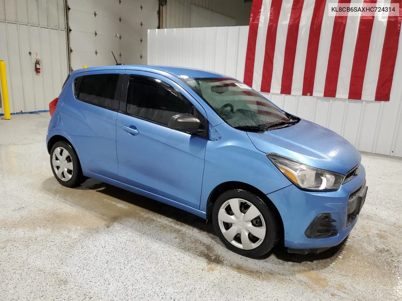 2017 Chevrolet Spark Ls VIN: KL8CB6SAXHC724314 Lot: 75339974