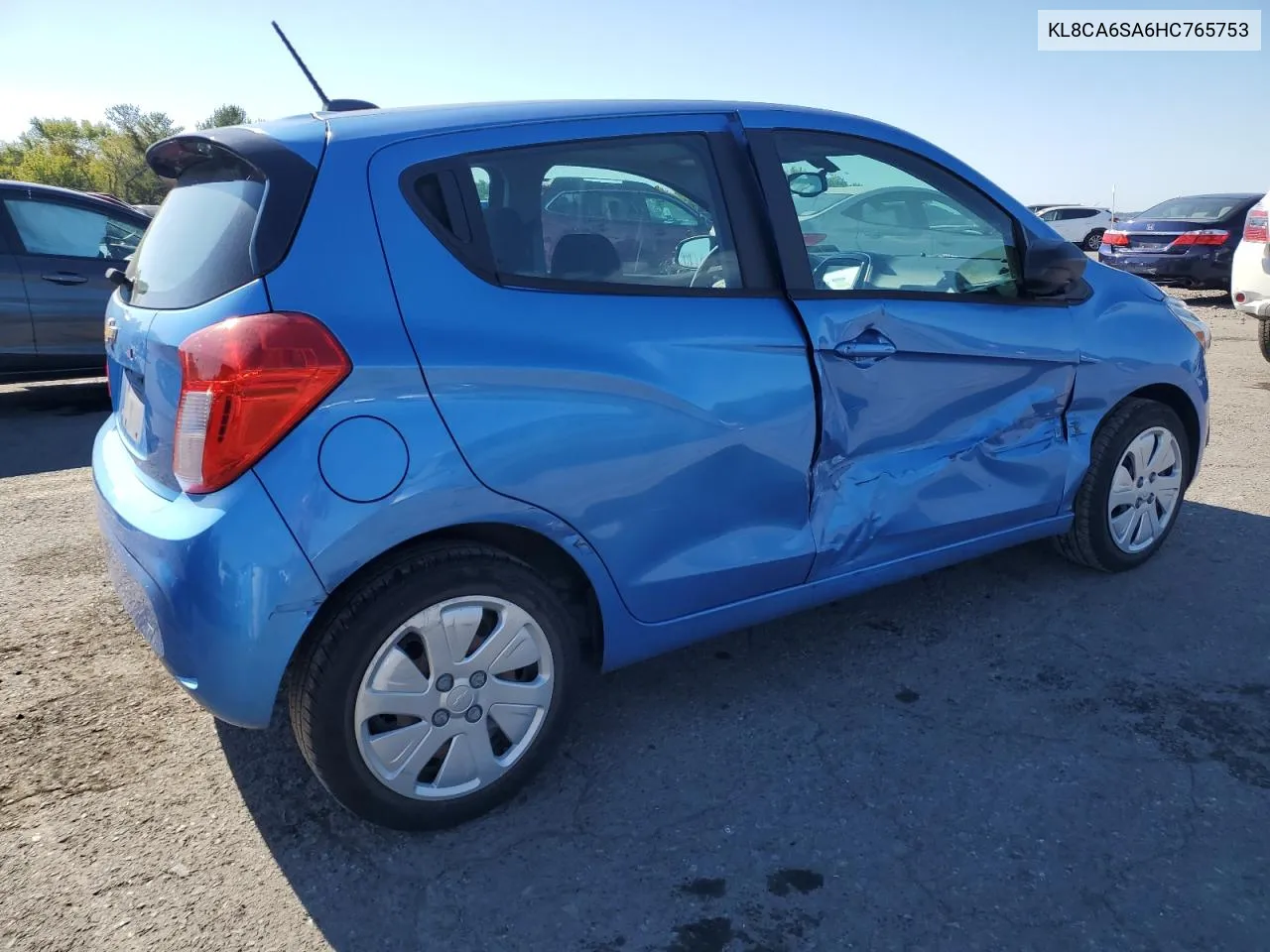 2017 Chevrolet Spark Ls VIN: KL8CA6SA6HC765753 Lot: 75443394