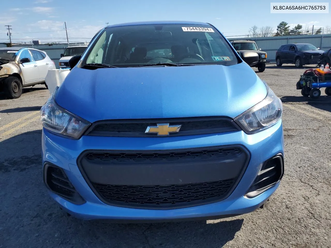 2017 Chevrolet Spark Ls VIN: KL8CA6SA6HC765753 Lot: 75443394