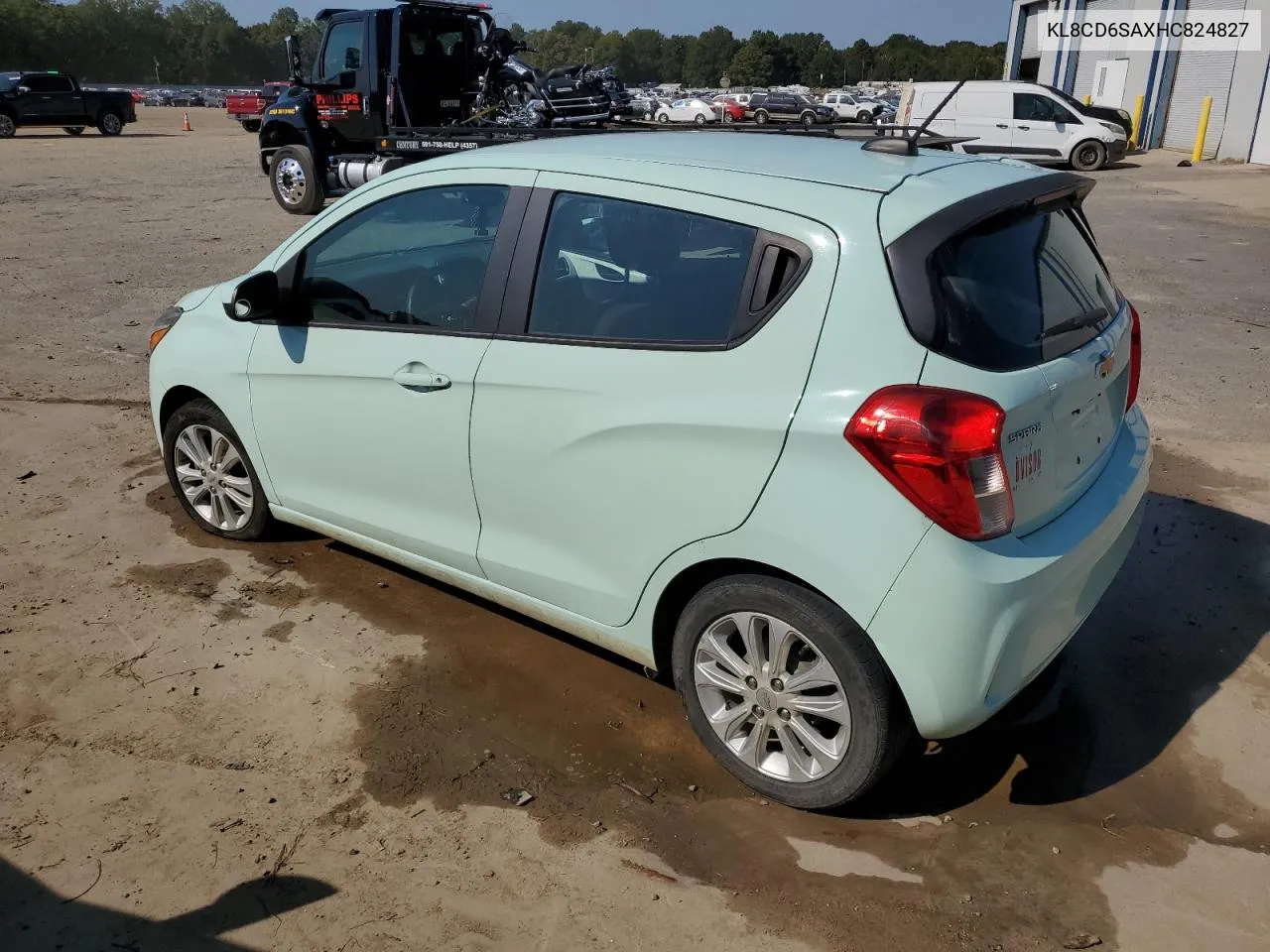 KL8CD6SAXHC824827 2017 Chevrolet Spark 1Lt