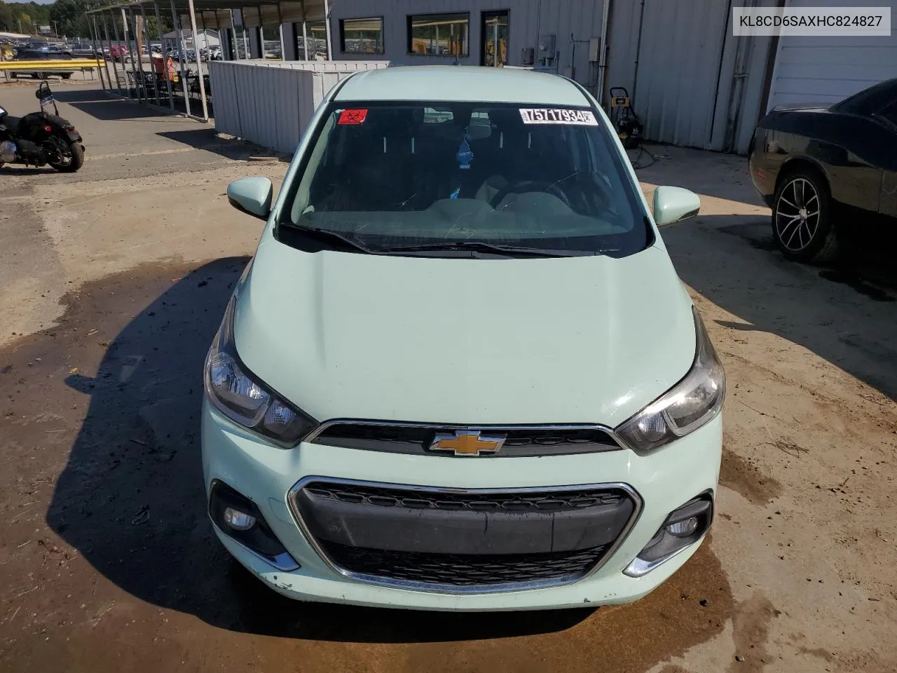 2017 Chevrolet Spark 1Lt VIN: KL8CD6SAXHC824827 Lot: 75717934