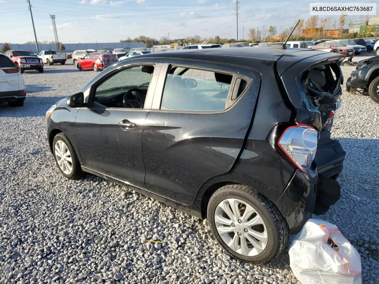 2017 Chevrolet Spark 1Lt VIN: KL8CD6SAXHC763687 Lot: 76788454