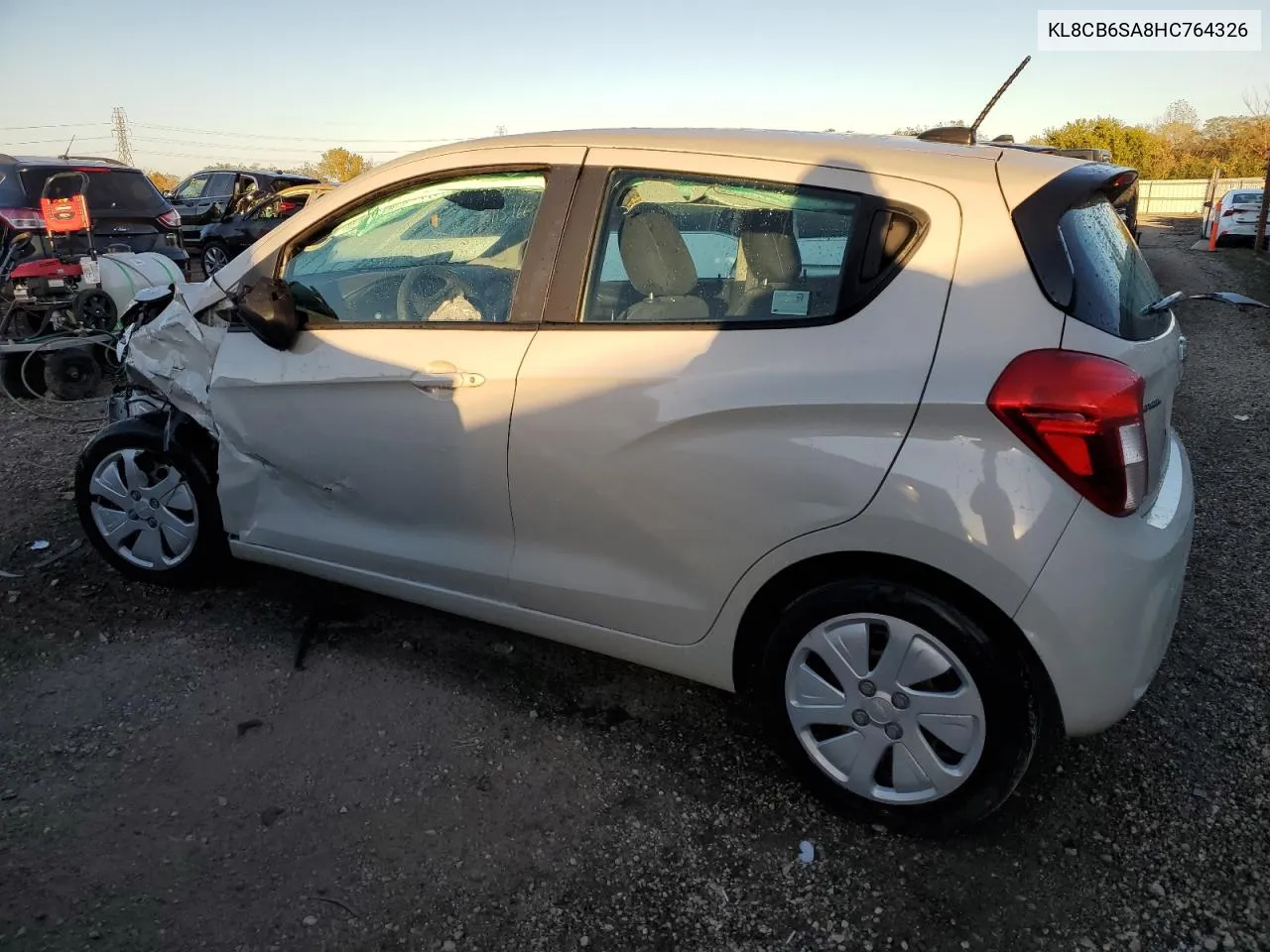 2017 Chevrolet Spark Ls VIN: KL8CB6SA8HC764326 Lot: 76907294