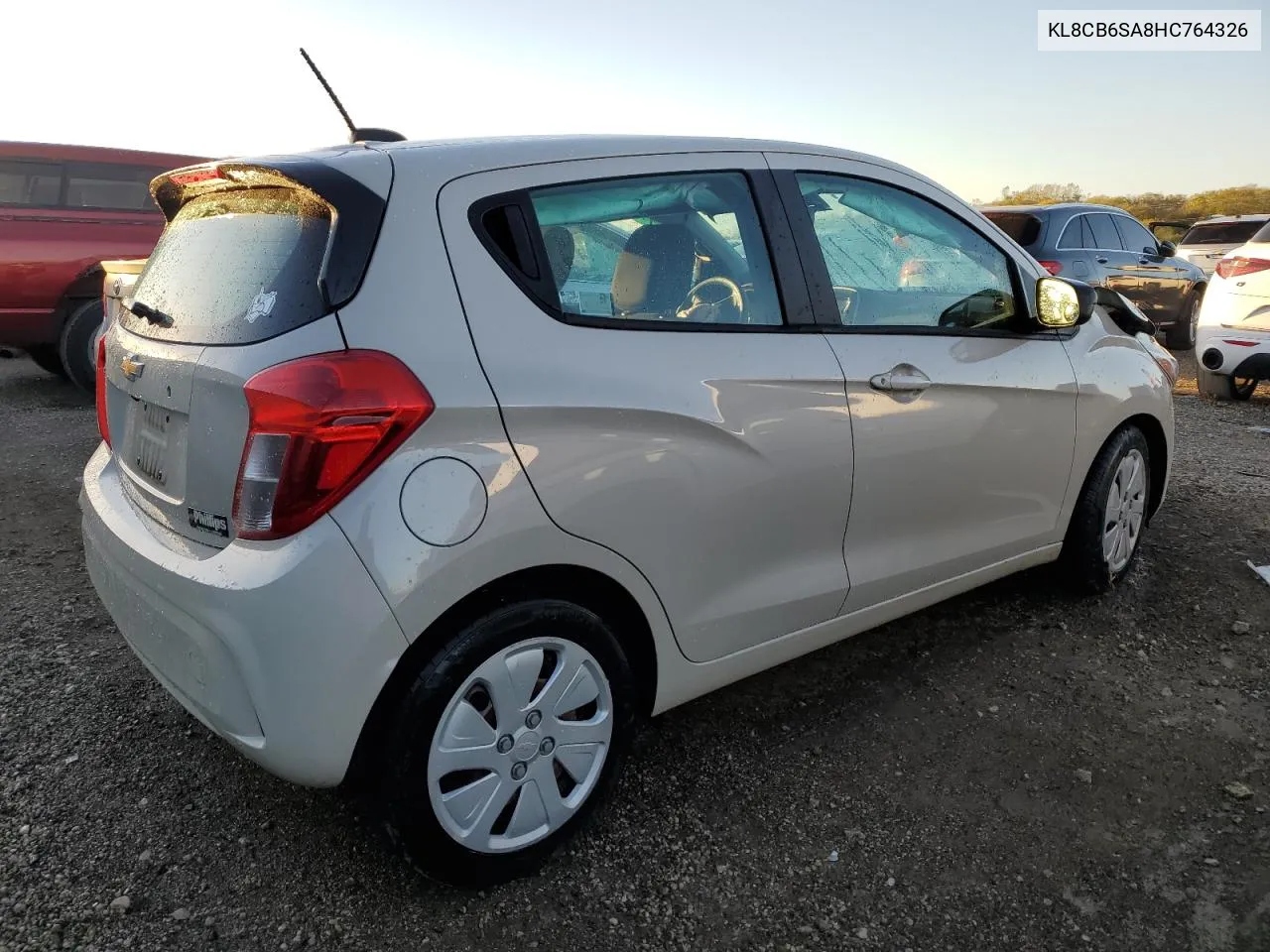 2017 Chevrolet Spark Ls VIN: KL8CB6SA8HC764326 Lot: 76907294