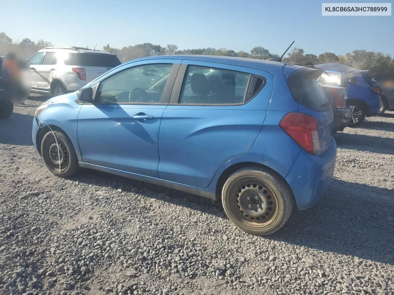 2017 Chevrolet Spark Ls VIN: KL8CB6SA3HC788999 Lot: 77644354