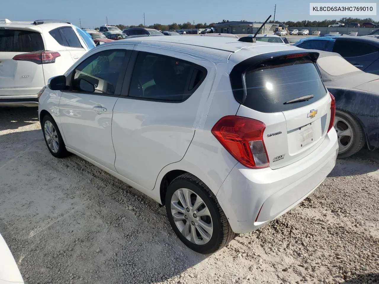 2017 Chevrolet Spark 1Lt VIN: KL8CD6SA3HC769010 Lot: 77799324