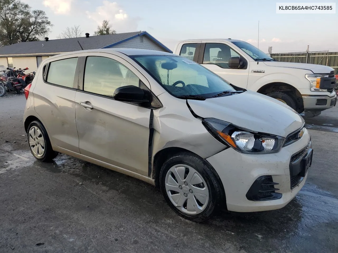 KL8CB6SA4HC743585 2017 Chevrolet Spark Ls