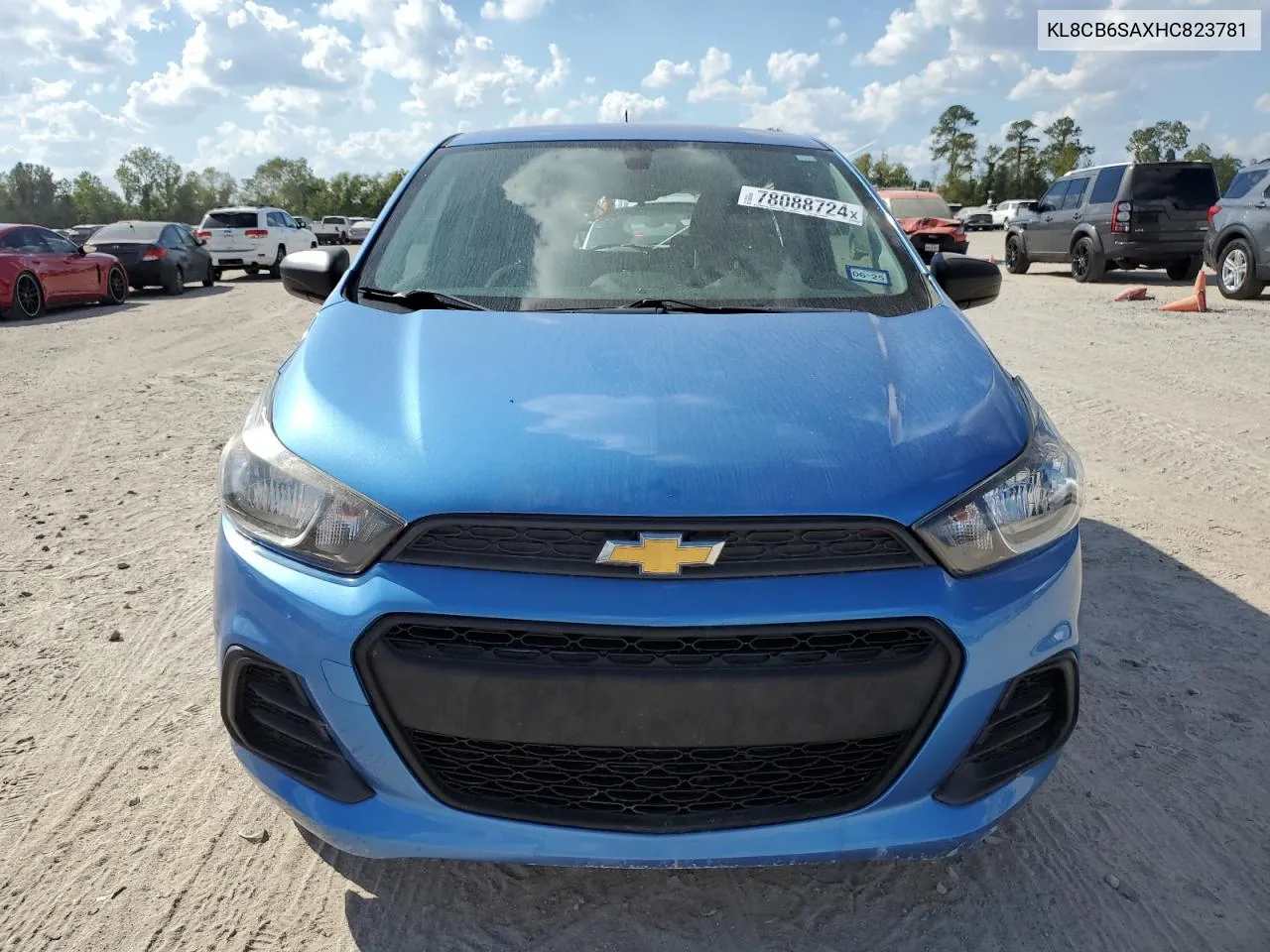 2017 Chevrolet Spark Ls VIN: KL8CB6SAXHC823781 Lot: 78088724