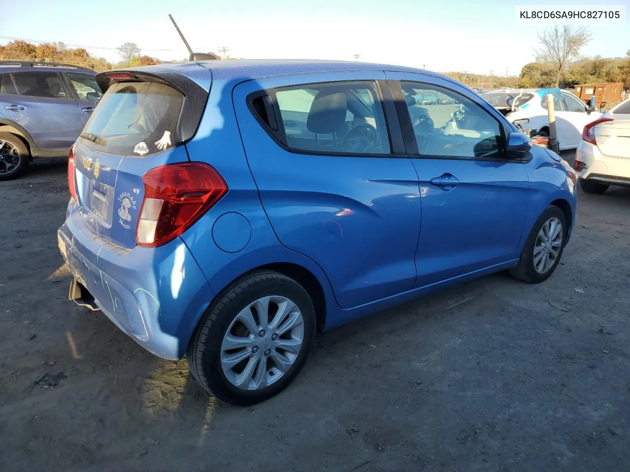 2017 Chevrolet Spark 1Lt VIN: KL8CD6SA9HC827105 Lot: 78331244