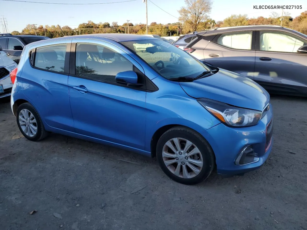 2017 Chevrolet Spark 1Lt VIN: KL8CD6SA9HC827105 Lot: 78331244